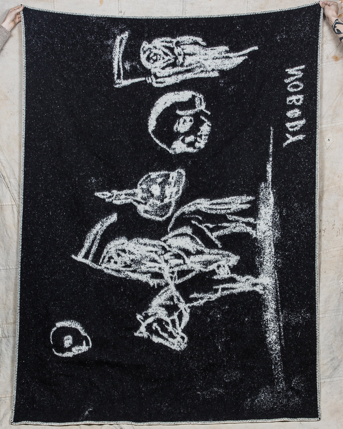 Indigofera x Wes Lang Pure Wool Blanket IV Nobody