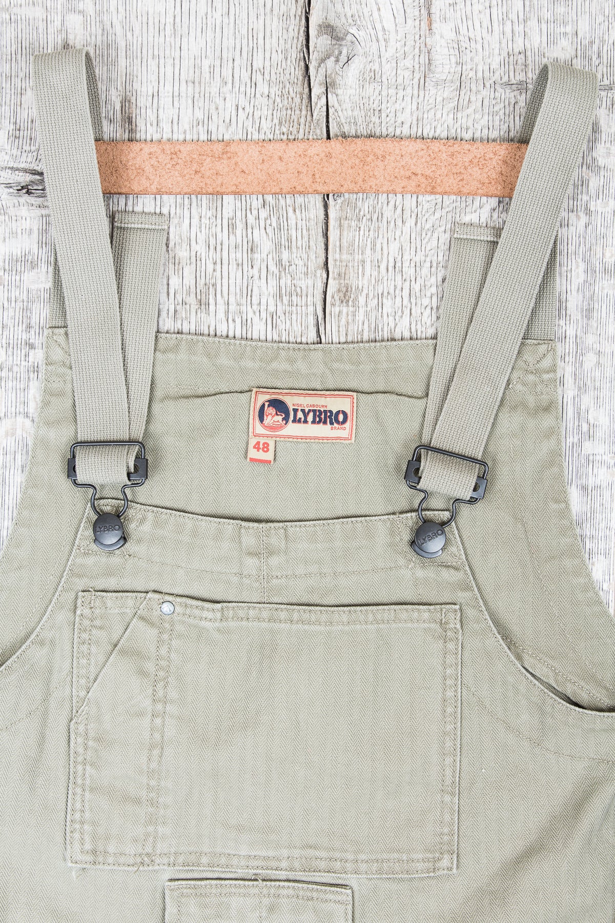 Nigel Cabourn Naval Dungaree Nam Green – Second Sunrise