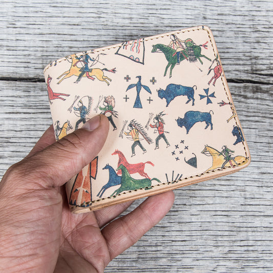 Larry Smith x Ishi Gurinsky Billfold Wallet Tipi Art