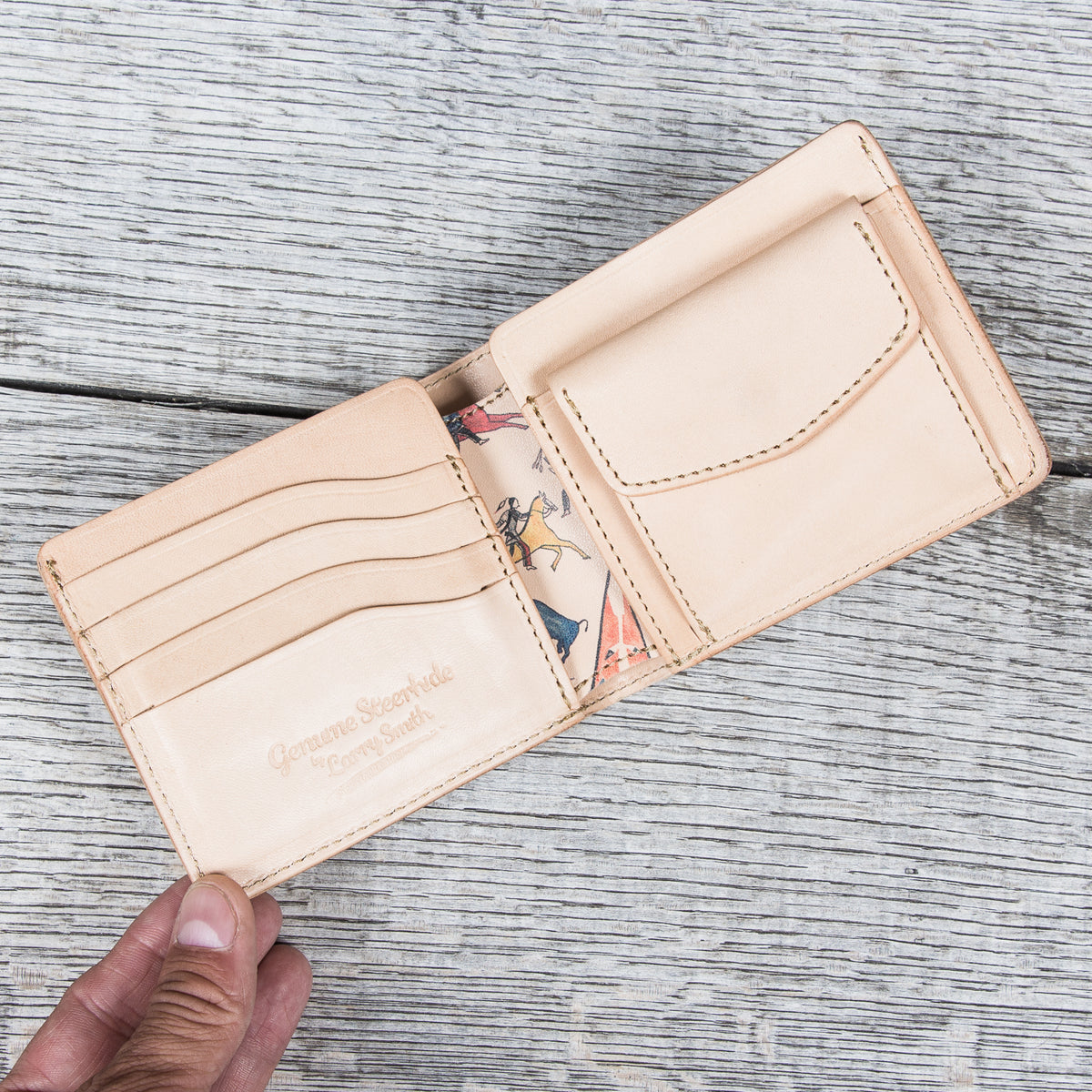 Larry Smith x Ishi Gurinsky Billfold Wallet Tipi Art