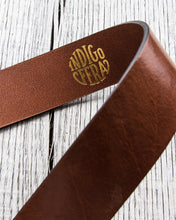 Indigofera Danko Two Prong Leather Belt Brown