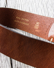 Indigofera Danko Two Prong Leather Belt Brown