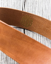 Indigofera Levon Leather Belt Light Brown