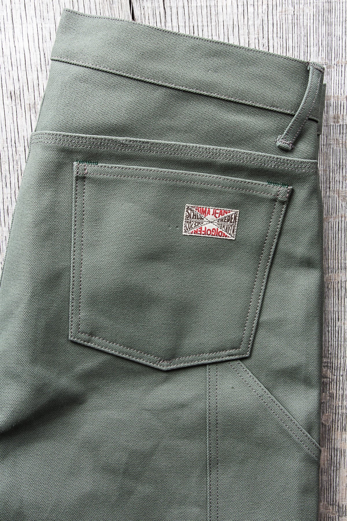 Indigofera Wendell Pants Smithson Canvas MASH Green