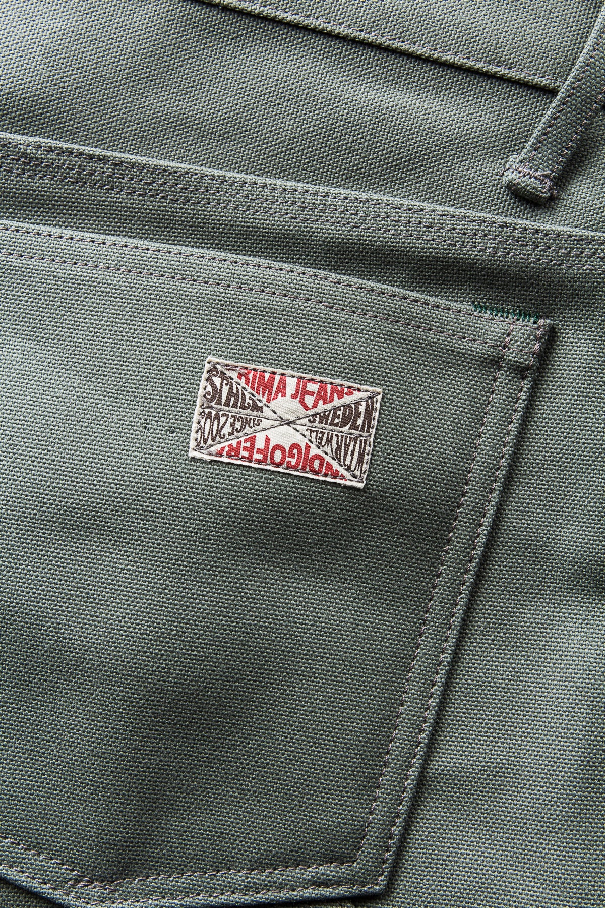 Indigofera Wendell Pants Smithson Canvas MASH Green