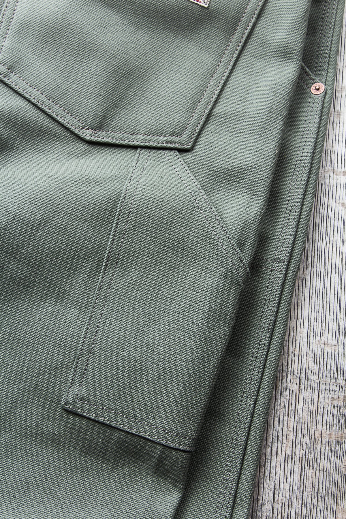 Indigofera Wendell Pants Smithson Canvas MASH Green