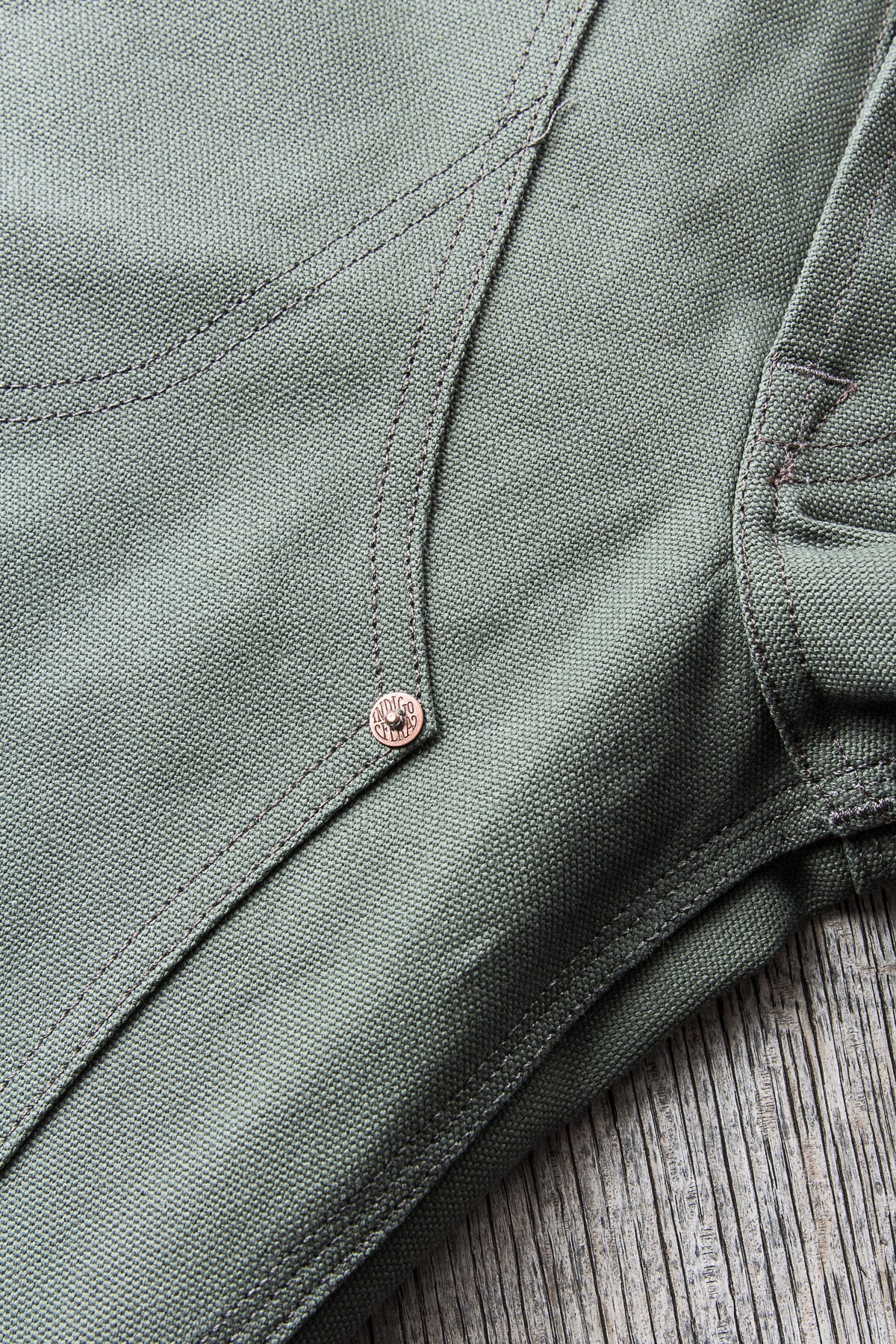 Indigofera Wendell Pants Smithson Canvas MASH Green
