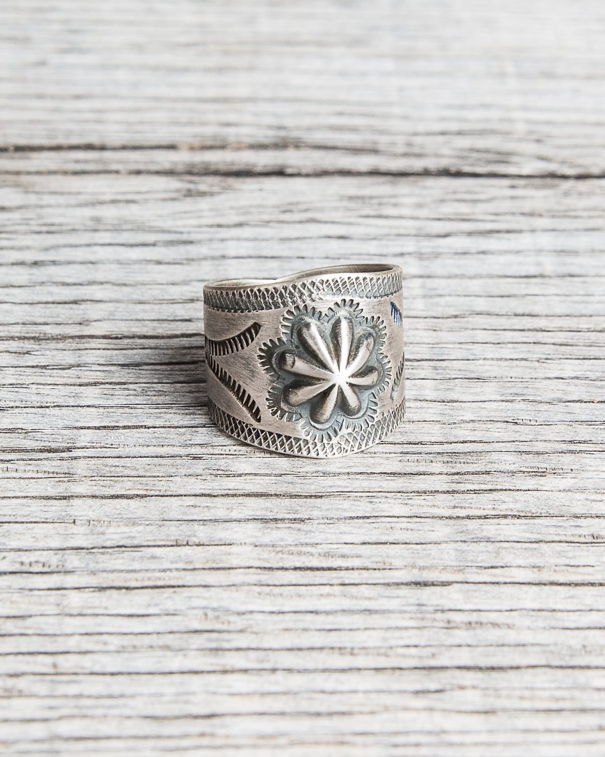 Tenable Crafts Concho Silver Ring #191