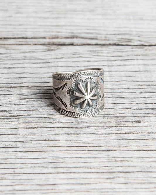 Tenable Crafts Concho Silver Ring #191