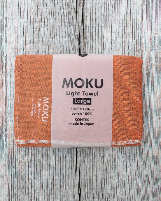 Kontex MOKU Light Towel Large Orange