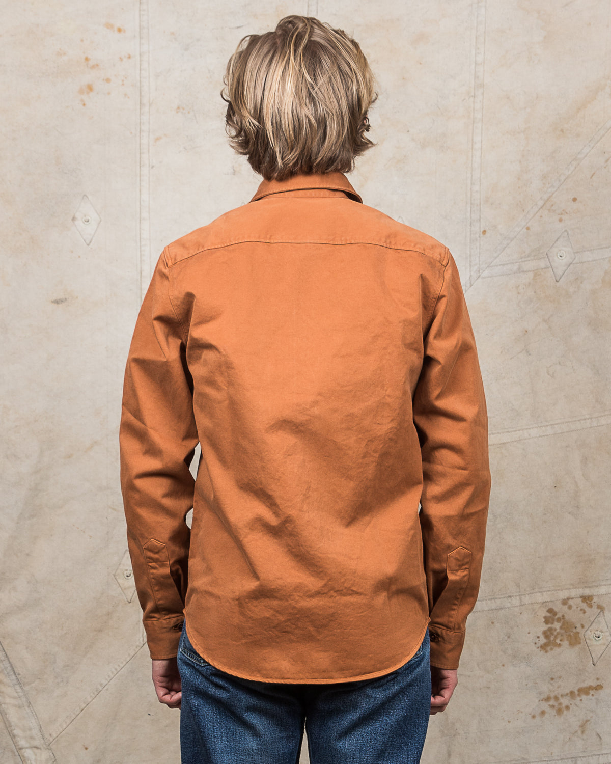 Indigofera Alamo Shirt Gold Ochre