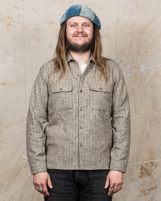 Indigofera Webster Shirt Low Twist Stripe