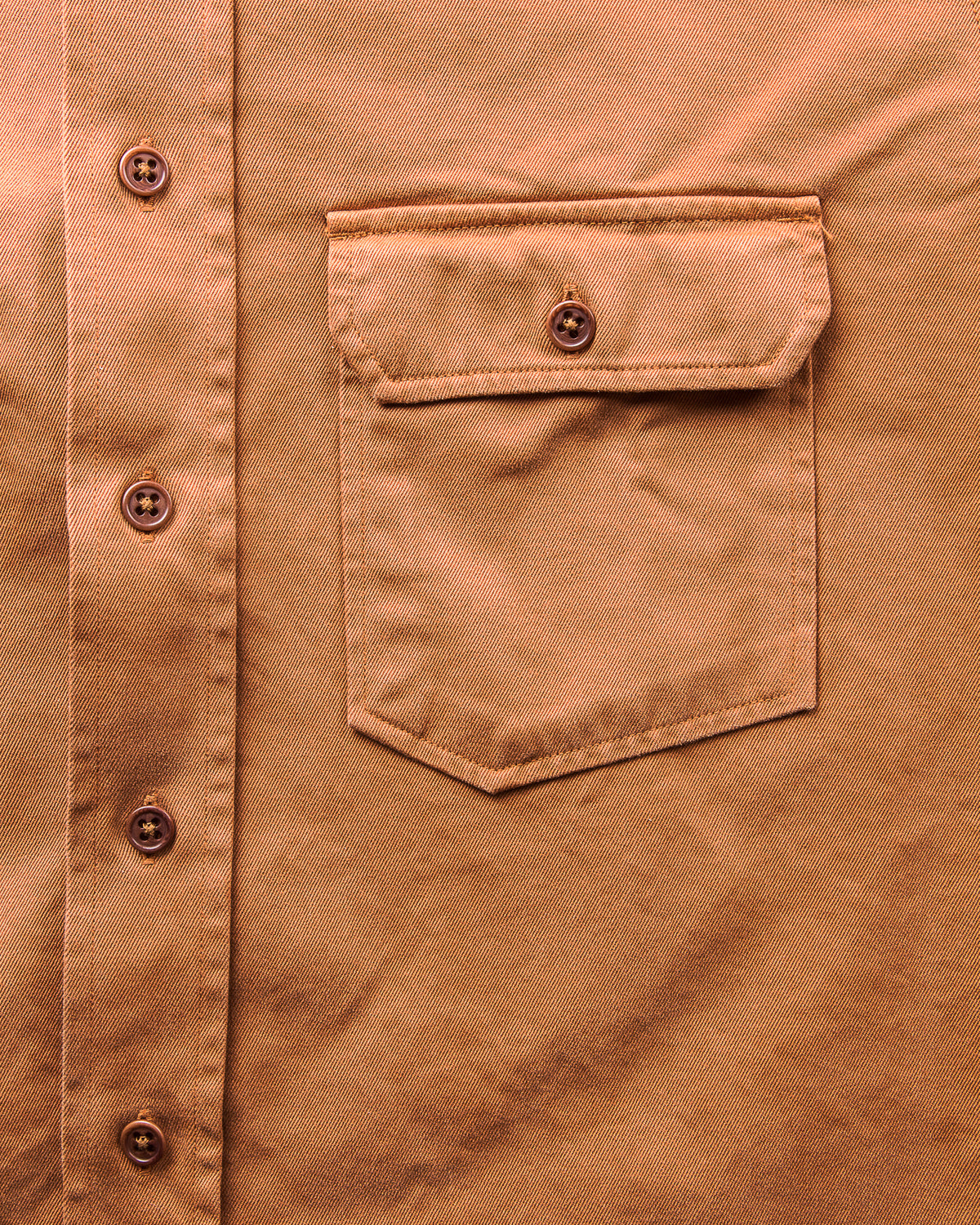 Indigofera Alamo Shirt Gold Ochre