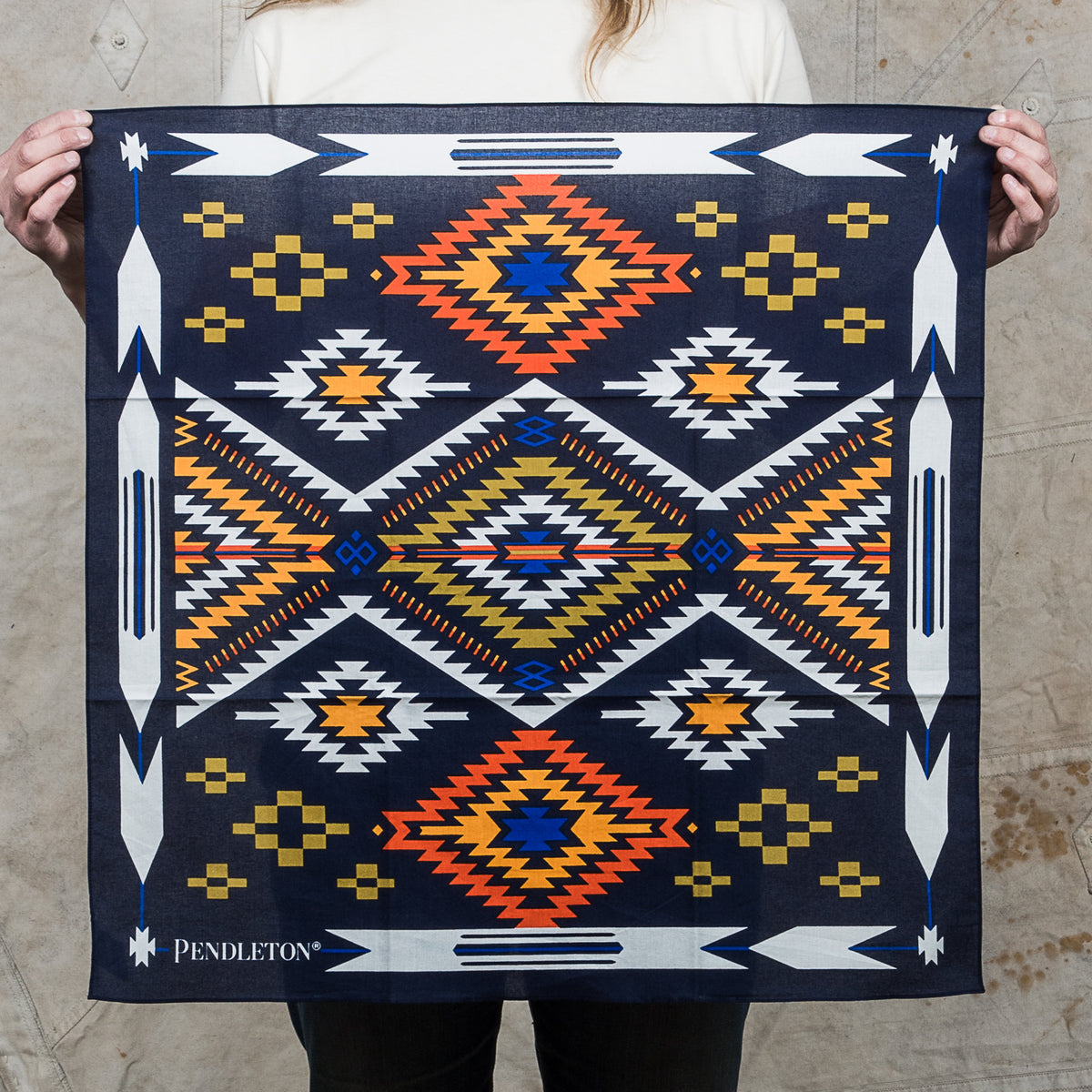 Pendleton Jumbo Bandana Pagosa Springs Navy