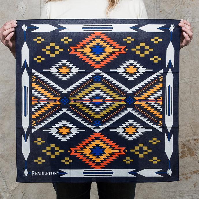 Pendleton Jumbo Bandana Pagosa Springs Navy