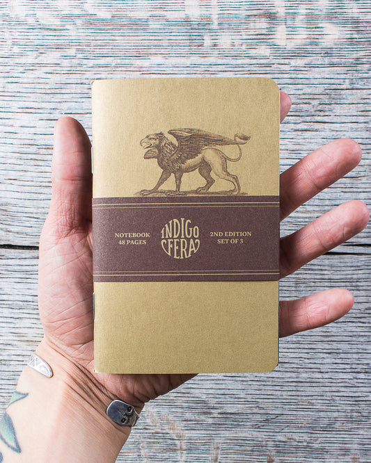 Indigofera Notebooks Set of 3