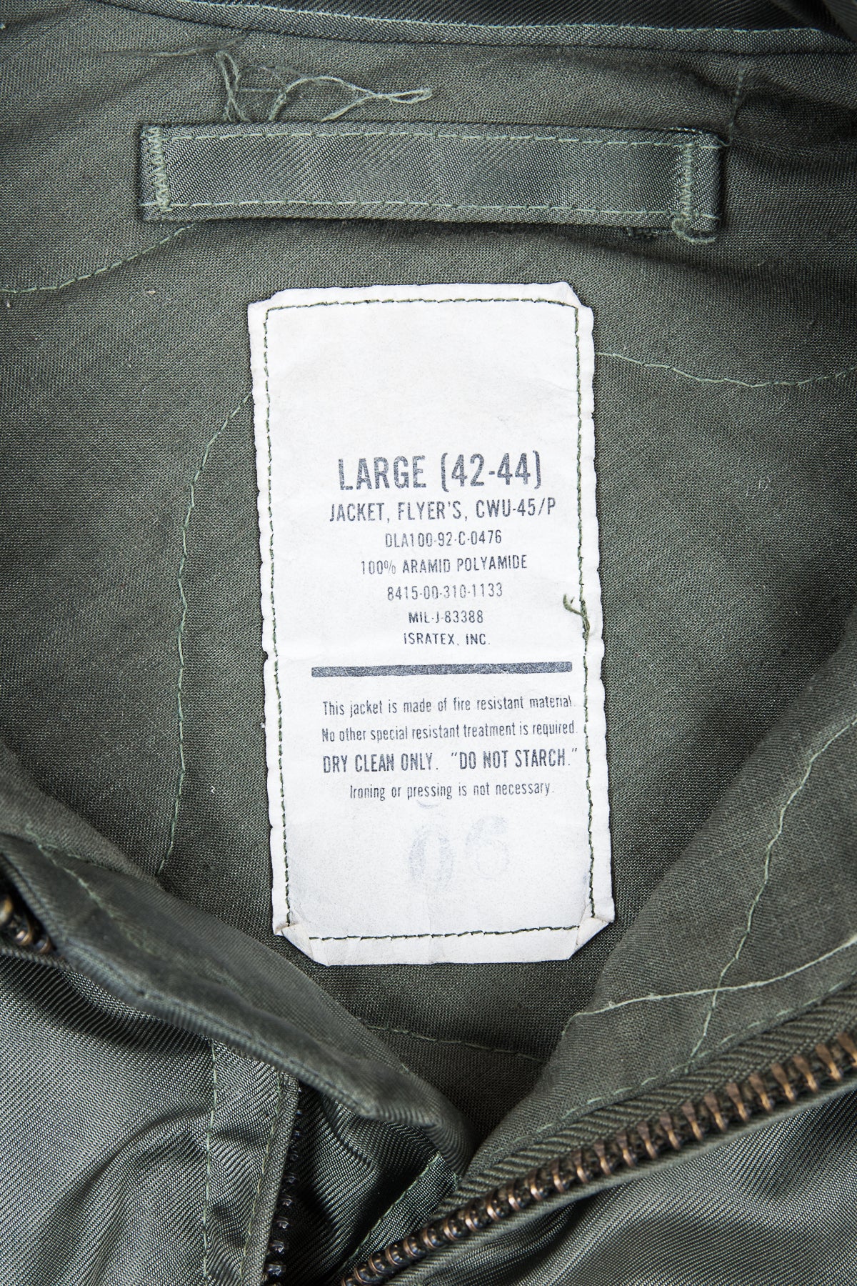 Vintage US Army 1992 CWU-45/P Flyer's Jacket