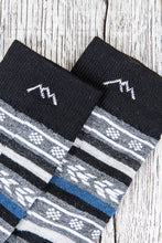 Darn Tough Black Wool Socks Brogue Crew Light