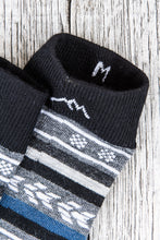 Darn Tough Black Wool Socks Brogue Crew Light