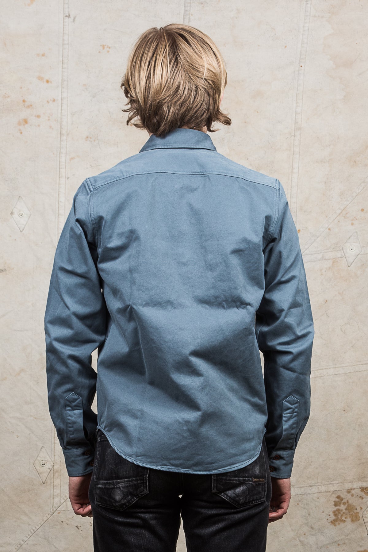 Indigofera Alamo Shirt Greyblue