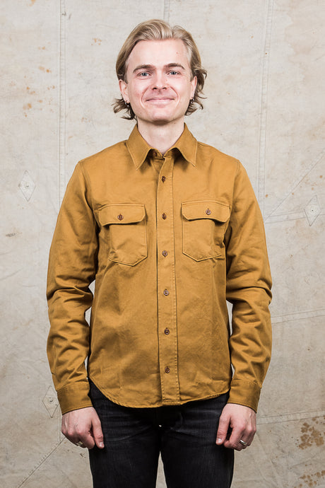 Indigofera Alamo Shirt Golden Oak