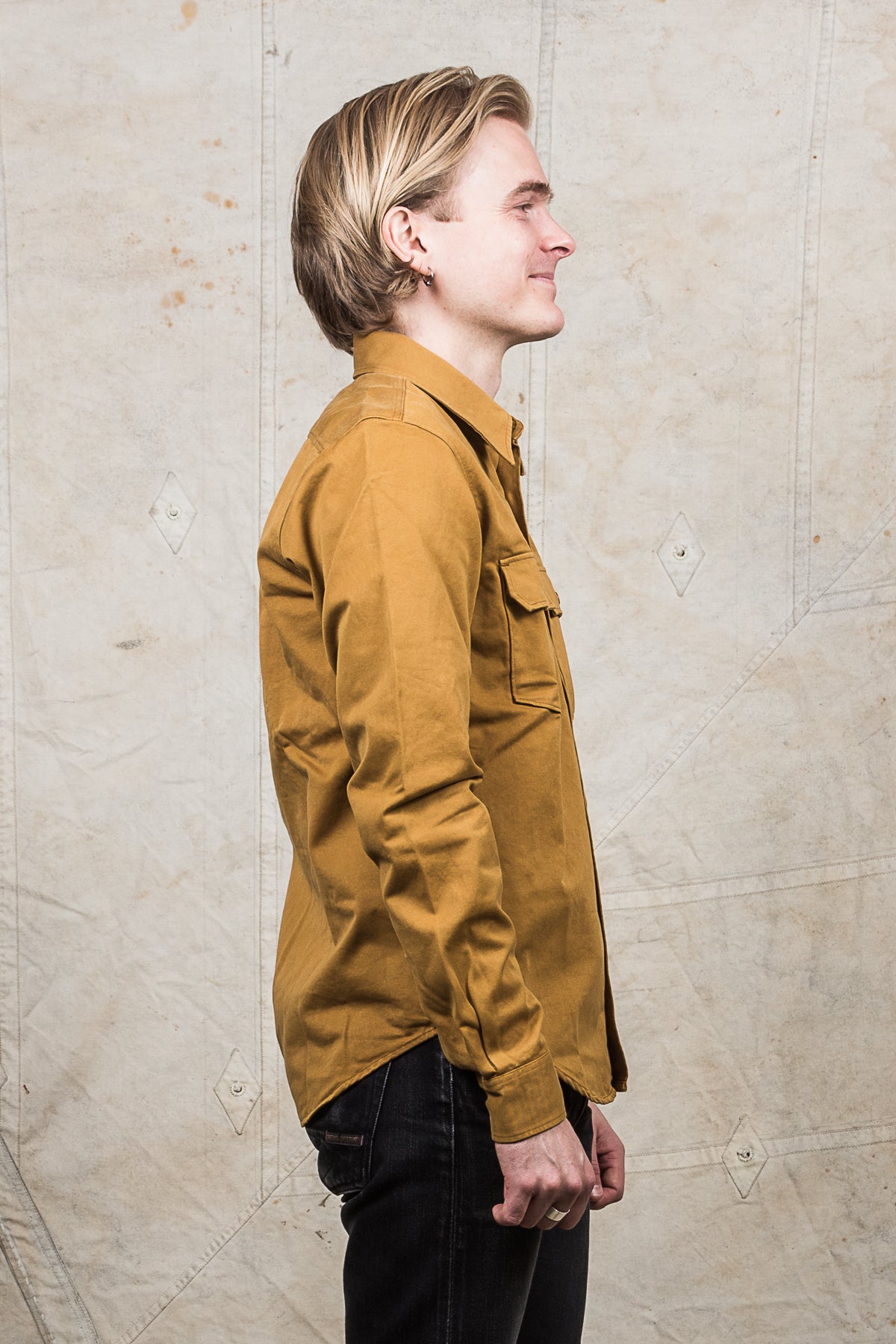 Indigofera Alamo Shirt Golden Oak