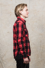 Indigofera Norris Flannel Shirt Red / Black