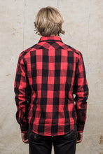 Indigofera Norris Flannel Shirt Red / Black