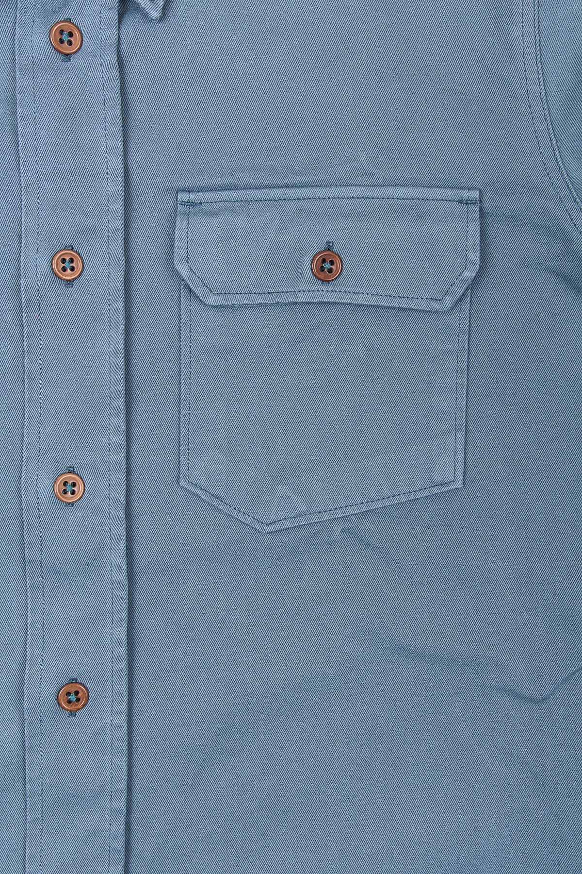 Indigofera Alamo Shirt Greyblue