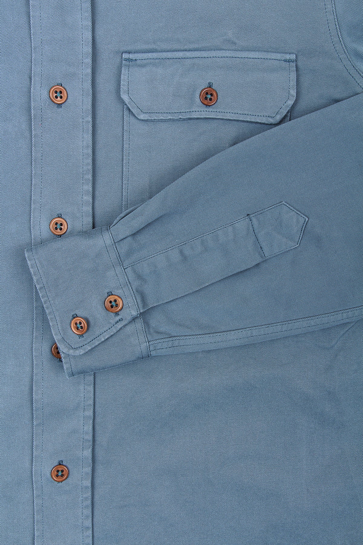 Indigofera Alamo Shirt Greyblue