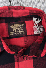 Indigofera Norris Flannel Shirt Red / Black