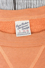 Buzz Rickson's Loopwheel Sweatshirt 4-Needle Orange