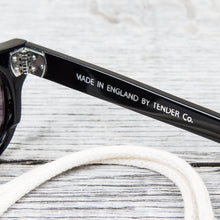 Tender Flat Tops Spectacles Frames Black Cotton Acetate Sunglasses