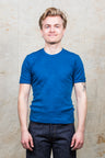 Blue Highway Clothing Indigo Dyed Wool T-Shirt Made in Sweden