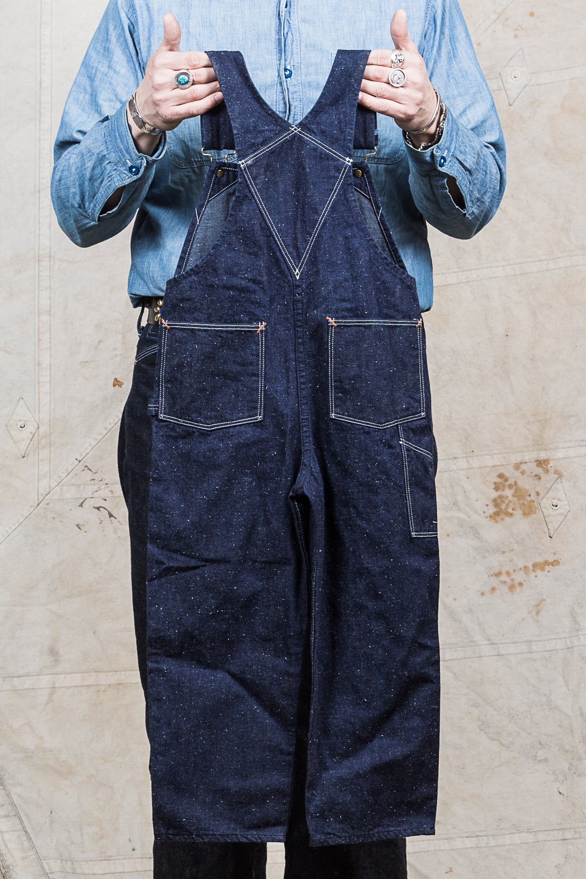 TCB Jeans Kids Wrecking Crew Denim Overall
