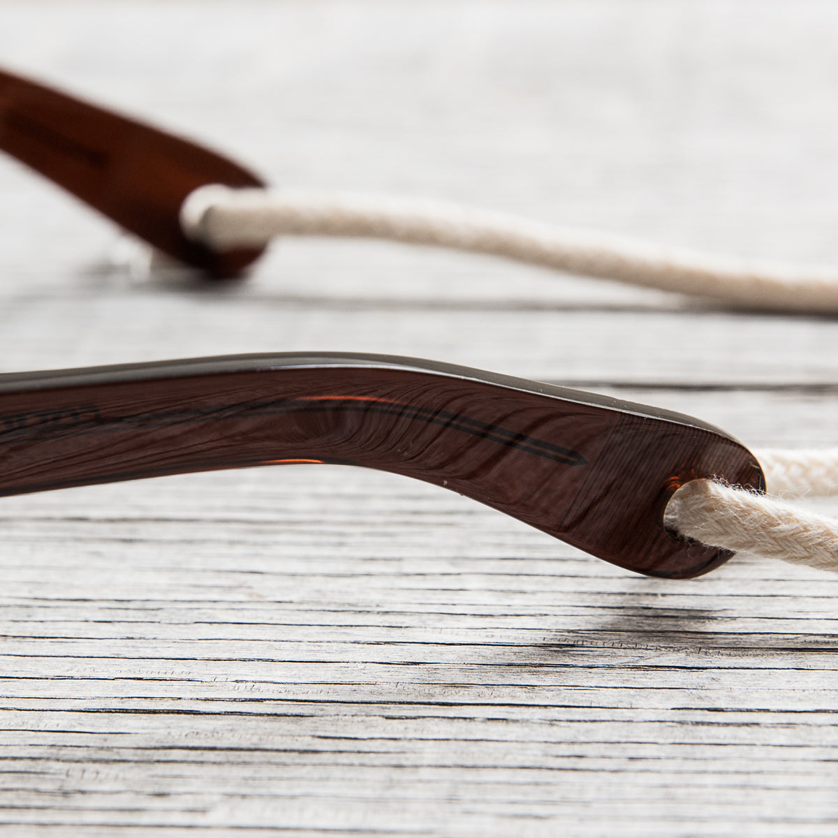 Tender Octagon Sunglasses Graded Earl Grey Cotton Acetate