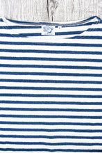 OrSlow Long Sleeve T-Shirt Indigo Stripe