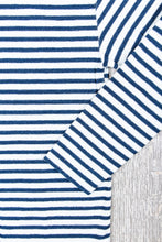 OrSlow Long Sleeve T-Shirt Indigo Stripe