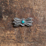 Larry Smith Small Butterfly Turquoise Pin OT-P0128
