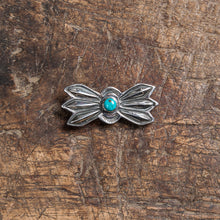 Larry Smith Small Butterfly Turquoise Pin OT-P0128