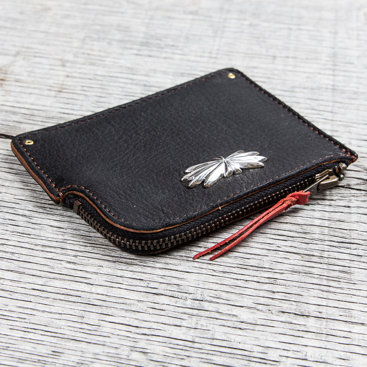 Larry Smith Deer Skin Multi Wallet LT-0043 Black
