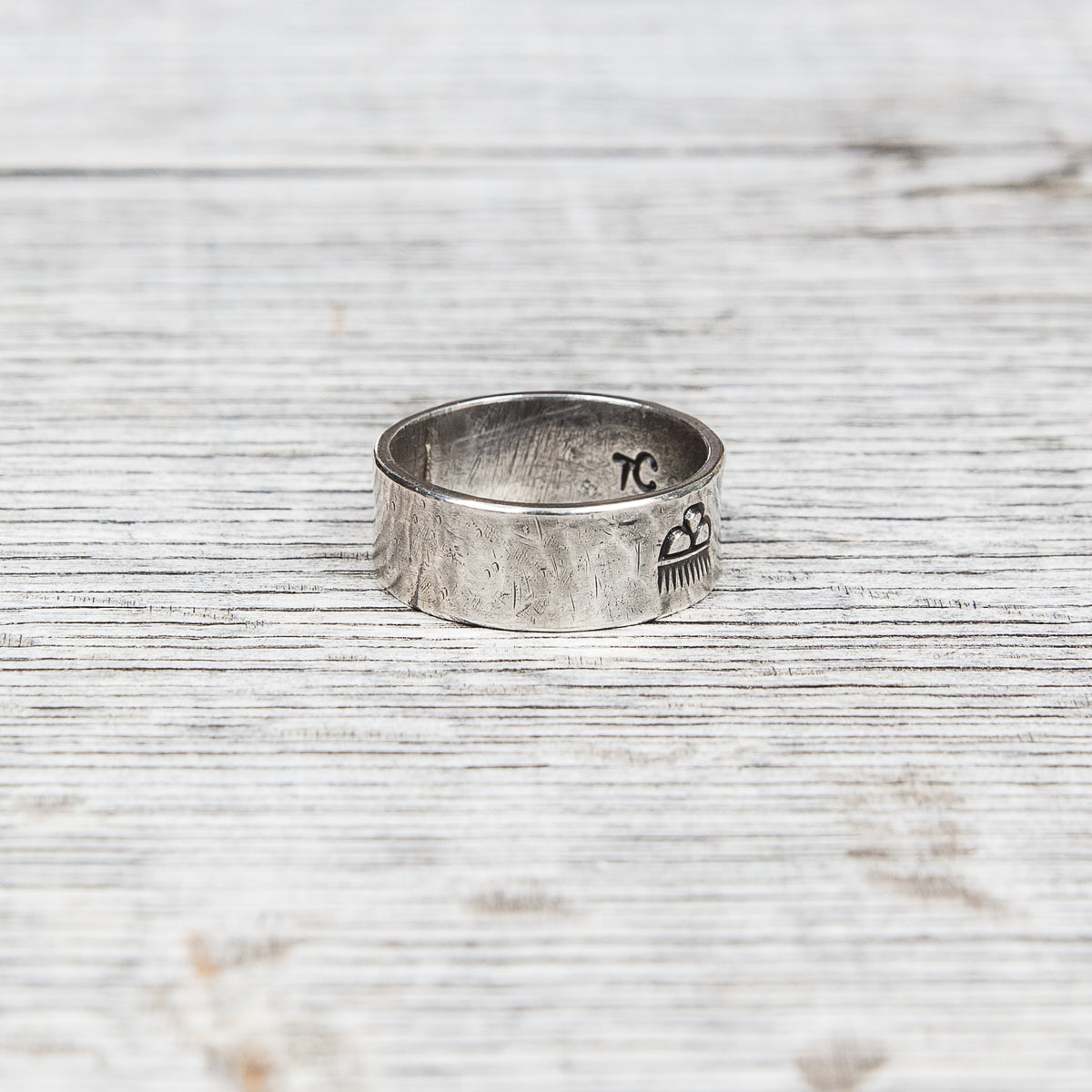 Tenable Crafts Sterling Silver Rain Cloud Ring #139