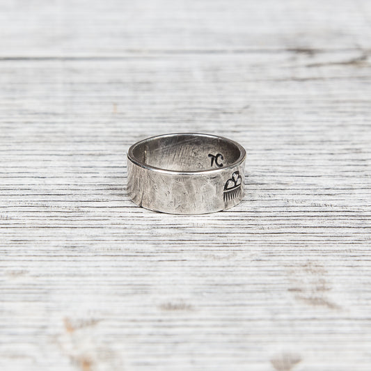 Tenable Crafts Sterling Silver Rain Cloud Ring #139
