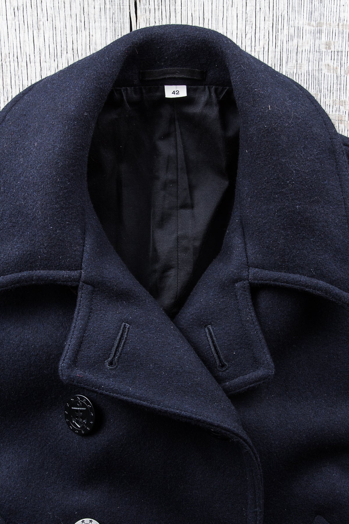 Second Hand Buzz Rickson's U.S. NAVY Wool Pea Coat Size 42