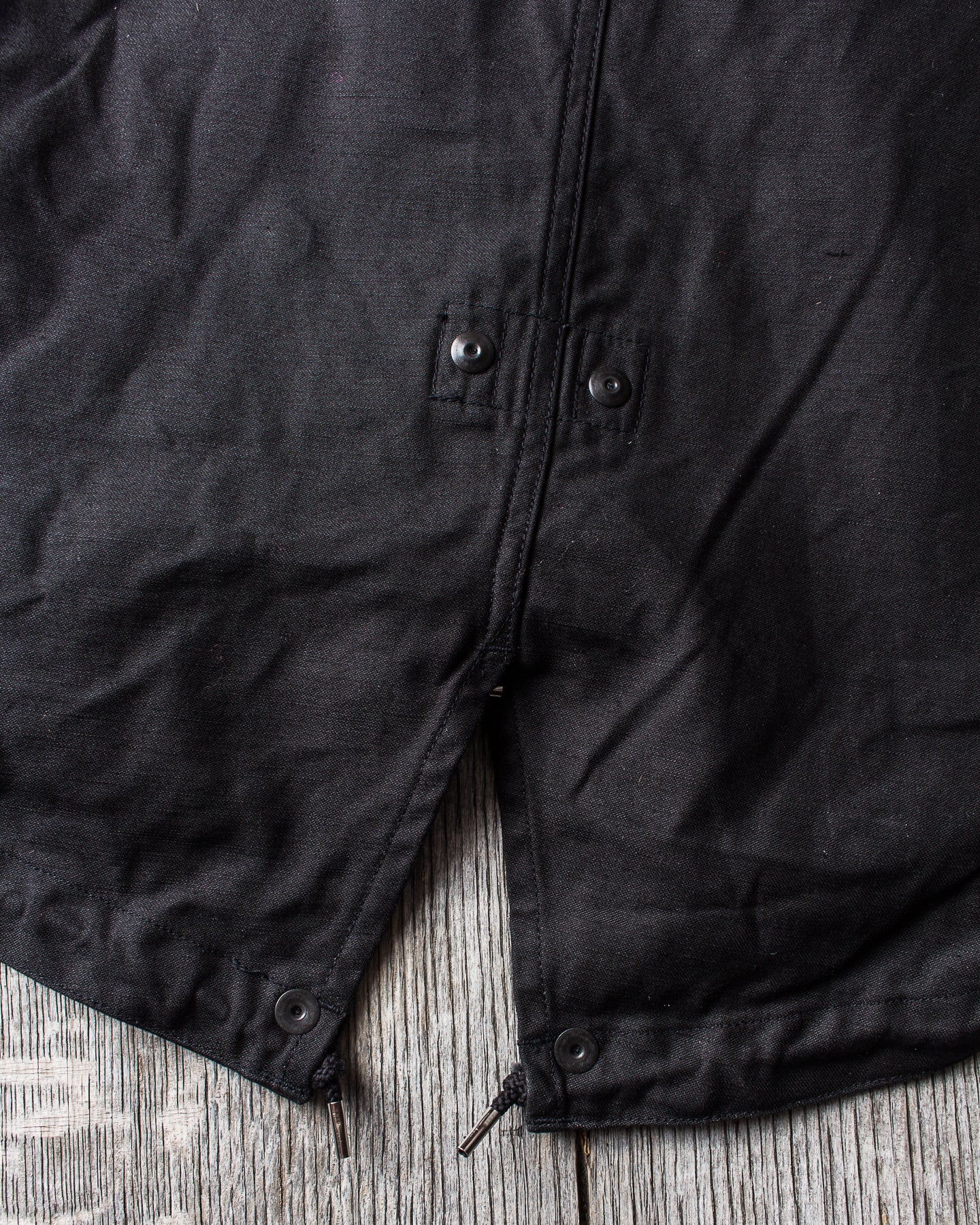 Buzz Rickson's William Gibson M-51 Fish Tail Parka Black BR14969