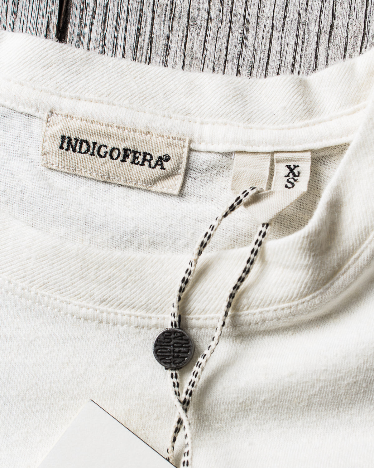 Indigofera Dale Sweater Gold / Cocatoo White