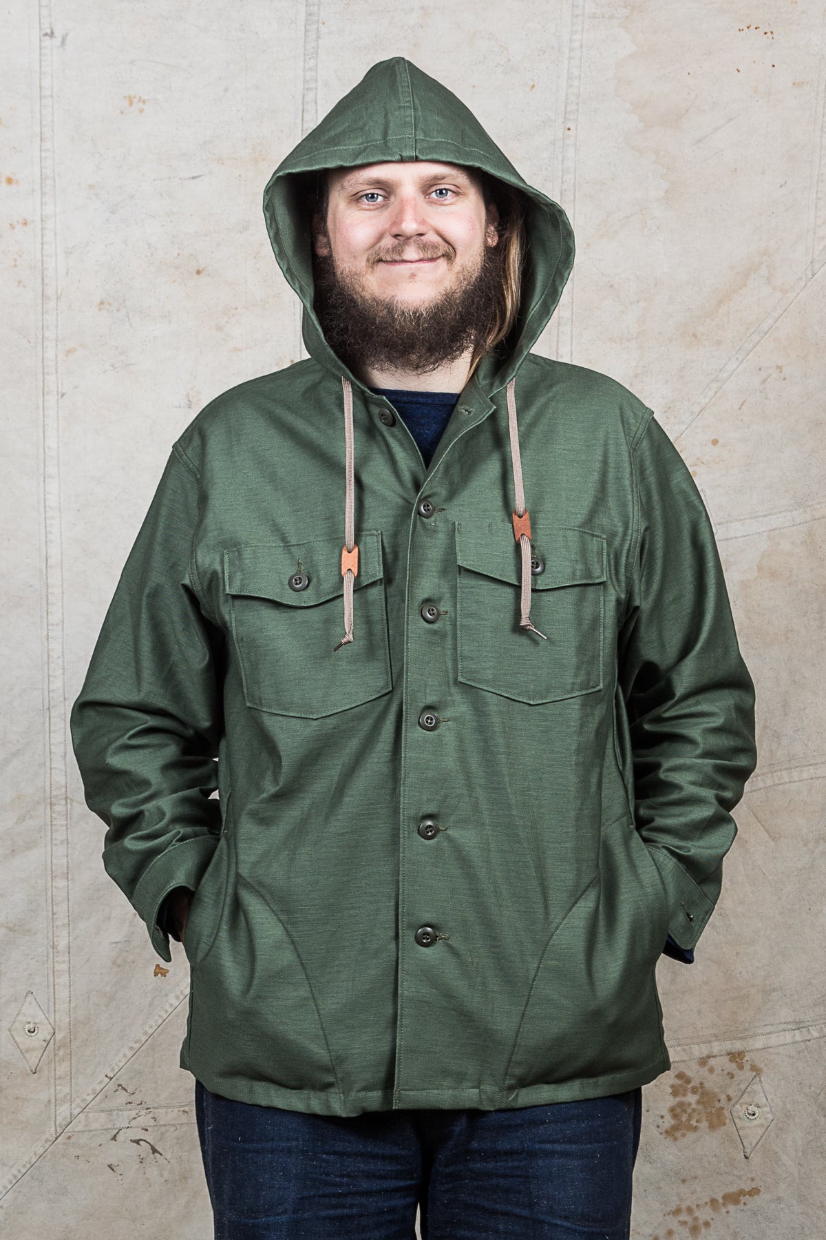 OrSlow Fatigue Hooded Jacket
