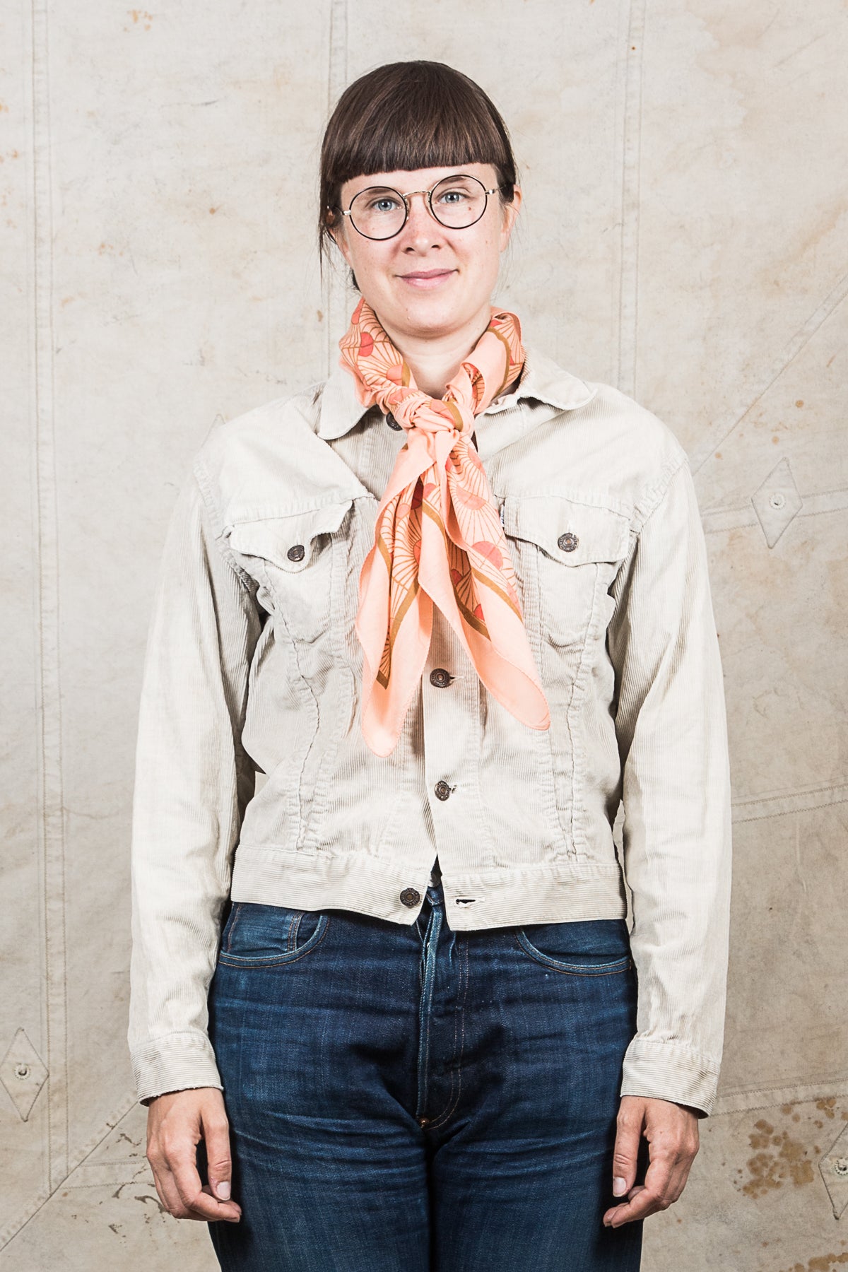 Block Shop Textiles Rosehip Square Scarf