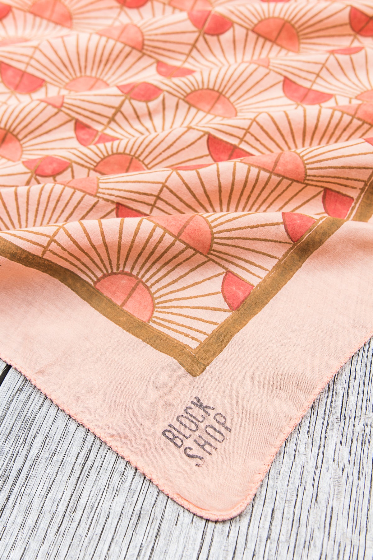 Block Shop Textiles Rosehip Square Scarf