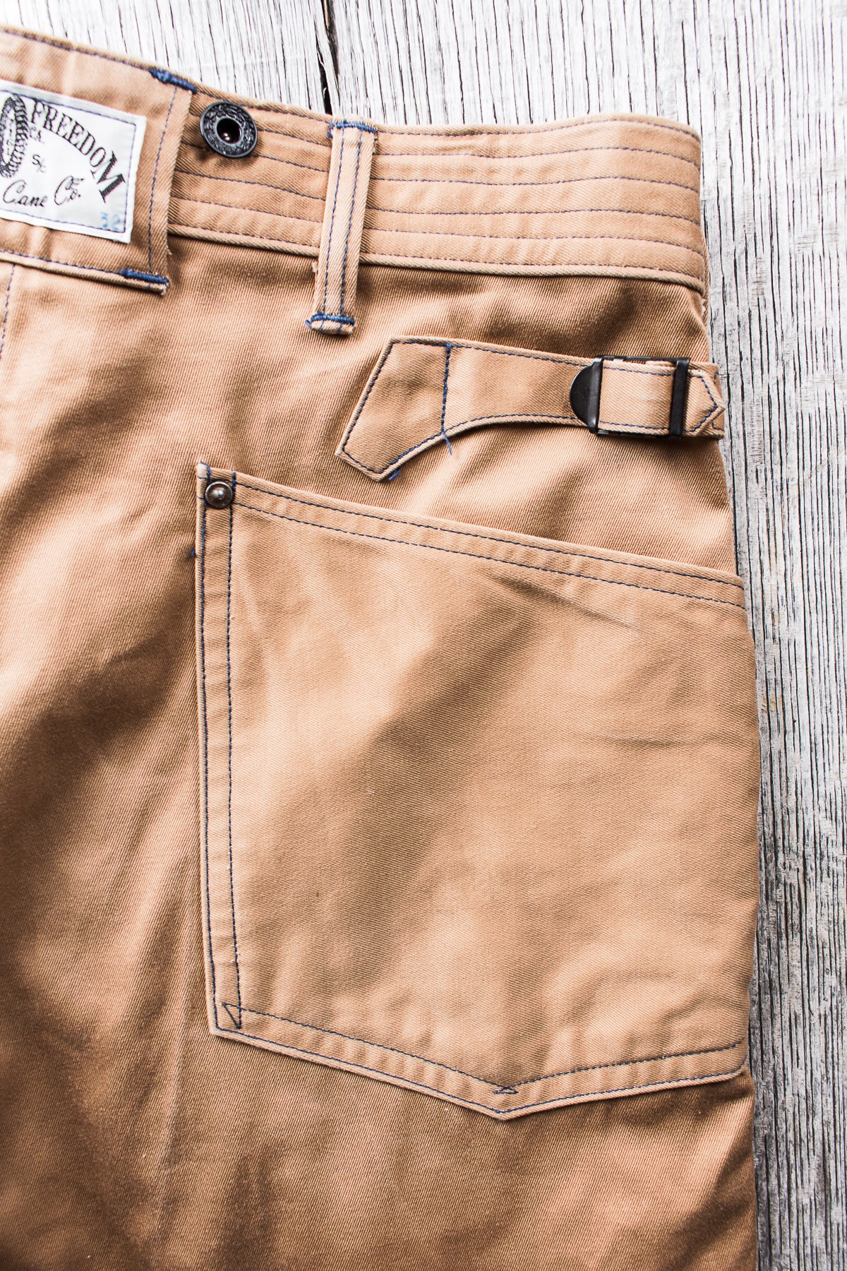 Second Hand Mister Freedom Chino Riders Khaki W 32 L 32